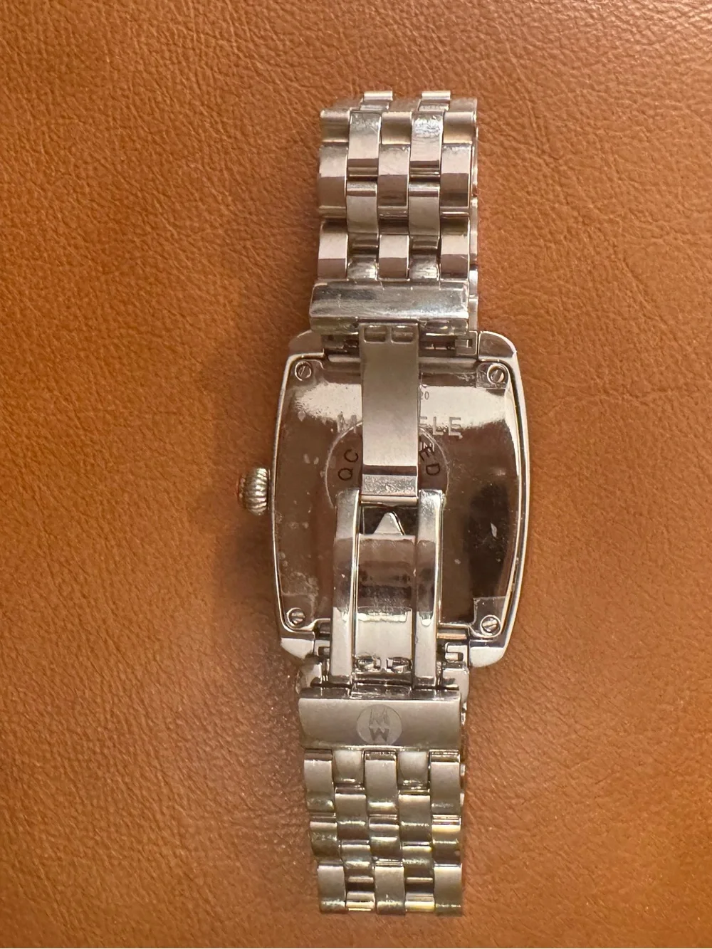 Michele Urban Mini Stainless Steel Silver Women’s Bracelet Watch